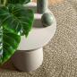 Preview: Teppich ZIZUR Beige 200x200 cm Jute-Optik Indoor und Outdoor