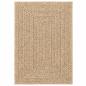 Preview: Teppich ZIZUR Beige 120x170 cm Jute-Optik Indoor und Outdoor