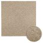 Preview: ARDEBO.de - Teppich ZIZUR Beige 120x120 cm Jute-Optik Indoor und Outdoor