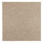 Preview: Teppich ZIZUR Beige 120x120 cm Jute-Optik Indoor und Outdoor