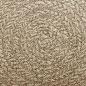 Preview: Teppich ZIZUR Beige 120x120 cm Jute-Optik Indoor und Outdoor