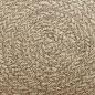 Preview: Teppich ZIZUR Beige Ø 90 cm Jute-Optik Indoor und Outdoor