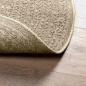 Preview: Teppich ZIZUR Beige Ø 90 cm Jute-Optik Indoor und Outdoor