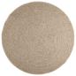 Preview: Teppich ZIZUR Beige Ø 160 cm Jute-Optik Indoor und Outdoor