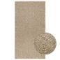 Preview: ARDEBO.de - Teppich ZIZUR Beige 80x150 cm Jute-Optik Indoor und Outdoor