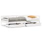 Preview: Tagesbett mit Schubladen 90x200 cm Massivholz Kiefer