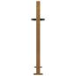 Preview: Gartentor 105x80 cm Cortenstahl Quadratisches Design