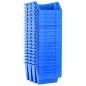 Preview: Stapelboxen 20 Stk. Blau Kunststoff