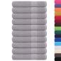 Preview: Handtücher 10 Stk. Grau 100x200 cm 360 g/m² 100% Baumwolle