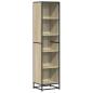 Preview: Bücherregal Sonoma-Eiche 40x35x170,5 cm Holzwerkstoff