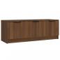Preview: TV-Schrank Braun Eichen-Optik 102x35x36,5 cm Holzwerkstoff