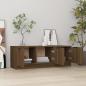 Preview: TV-Schrank Braun Eichen-Optik 102x35x36,5 cm Holzwerkstoff