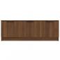 Preview: TV-Schrank Braun Eichen-Optik 102x35x36,5 cm Holzwerkstoff