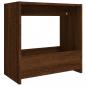 Preview: Beistelltisch Braun Eichen-Optik 50x26x50 cm Holzwerkstoff