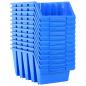 Preview: Stapelboxen 14 Stk. Blau Kunststoff