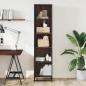 Preview: Bücherregal Braun Eichen-Optik 40x35x170,5 cm Holzwerkstoff
