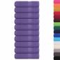 Preview: Duschtücher 10 Stk. Lila 70x140 cm 360 g/m² 100% Baumwolle