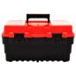 Preview: Werkzeugkoffer Kunststoff 462 x 256 x 242 mm Rot