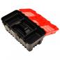Preview: Werkzeugkoffer Kunststoff 462 x 256 x 242 mm Rot