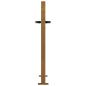 Preview: Gartentor 105x80 cm Cortenstahl Bambus-Design