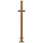 Preview: Gartentor 105x80 cm Cortenstahl Bambus-Design