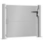 Preview: Gartentor 105x80 cm Cortenstahl