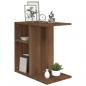 Preview: Beistelltisch Braun Eichen-Optik 50x30x50 cm Holzwerkstoff