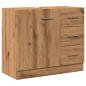 Preview: Waschbeckenschrank Artisan-Eiche 63x30x54 cm Holzwerkstoff