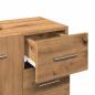 Preview: Waschbeckenschrank Artisan-Eiche 63x30x54 cm Holzwerkstoff