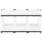 Preview: Hochbeet 120x40x71 cm Polypropylen