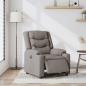 Preview: Relaxsessel Elektrisch Taupe Stoff