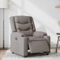 Preview: Relaxsessel Elektrisch Taupe Stoff