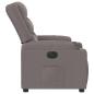 Preview: Relaxsessel Elektrisch Taupe Stoff