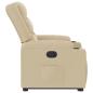 Preview: Relaxsessel mit Aufstehhilfe Creme Stoff