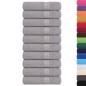 Preview: Duschtücher 10 Stk. Grau 70x140 cm 360 g/m² 100% Baumwolle