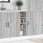 Preview: Unterschrank Grau Sonoma 20x44,5x81,5 cm Holzwerkstoff