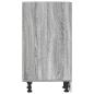 Preview: Unterschrank Grau Sonoma 20x44,5x81,5 cm Holzwerkstoff
