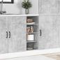 Preview: Unterschrank Betongrau 30x44,5x81,5 cm Holzwerkstoff