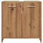 Preview: Waschbeckenunterschrank Artisan-Eiche 60x33x60 cm
