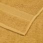 Preview: Handtücher 2 Stk. Golden 50x100 cm 360 g/m² 100% Baumwolle