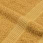 Preview: Handtücher 2 Stk. Golden 50x100 cm 360 g/m² 100% Baumwolle