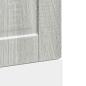 Preview: Geschirrspülerblende Porto Grau Sonoma 45x1,5x67 cm
