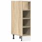Preview: Unterschrank Sonoma-Eiche 20x44,5x81,5 cm Holzwerkstoff
