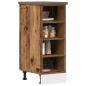 Preview: ARDEBO.de - Unterschrank Altholz-Optik 30x44,5x81,5 cm Holzwerkstoff