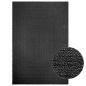 Preview: ARDEBO.de - Teppich ZIZUR Anthrazit 200x290cm Jute-Optik Indoor und Outdoor