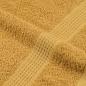Preview: Saunatücher 10 Stk. Golden 80x200 cm 360 g/m² 100% Baumwolle