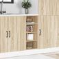 Preview: Unterschrank Sonoma-Eiche 30x44,5x81,5 cm Holzwerkstoff