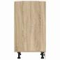 Preview: Unterschrank Sonoma-Eiche 30x44,5x81,5 cm Holzwerkstoff