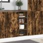 Preview: Unterschrank Räuchereiche 30x44,5x81,5 cm Holzwerkstoff