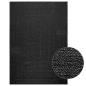Preview: ARDEBO.de - Teppich ZIZUR Anthrazit 160x230cm Jute-Optik Indoor und Outdoor